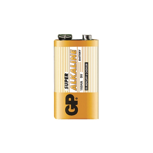 GP Batteri Super 1604A5S1 / 6LF22 / 9V Bulk GP Batteries 9V reverb